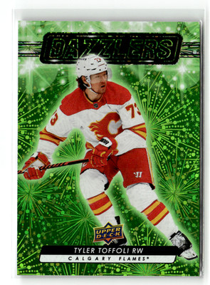2023-24 Upper Deck Series 2 - Dazzlers Tyler Toffoli #DZ-84 Green