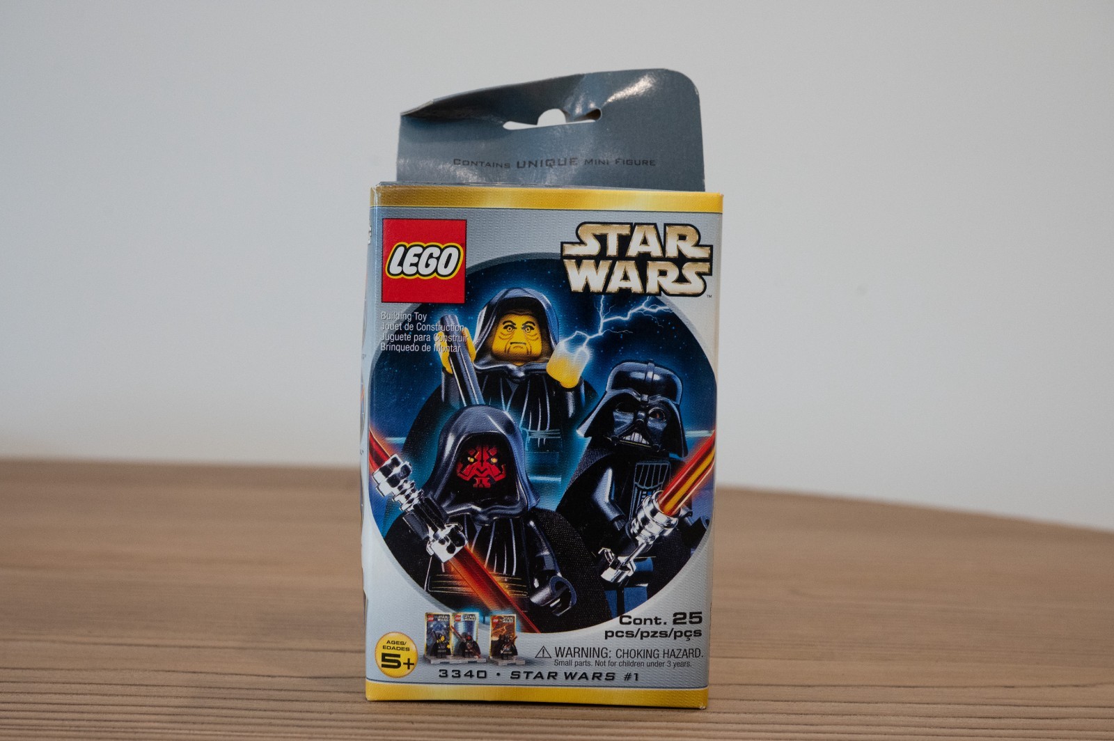 LEGO Star Wars: (3340) Emperor Palpatine, Darth MAUL and Darth Vader...