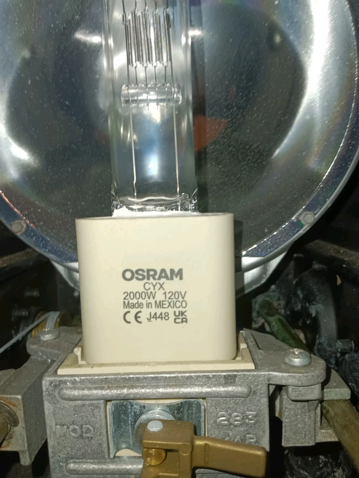 Osram CYX 2000w 120v G38 Base Halogen Bulb - Stage Studio Lamp - Image 2 of 3
