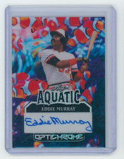 2025 Leaf Optichrome Aquatic Eddie Murray Autograph 1/1 Auto