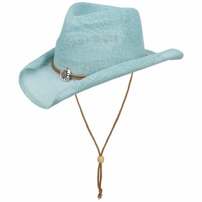 LIPODO Vescadosa Western Strohhut Westernhut Cowboyhut Sommerhut Sonnenhut