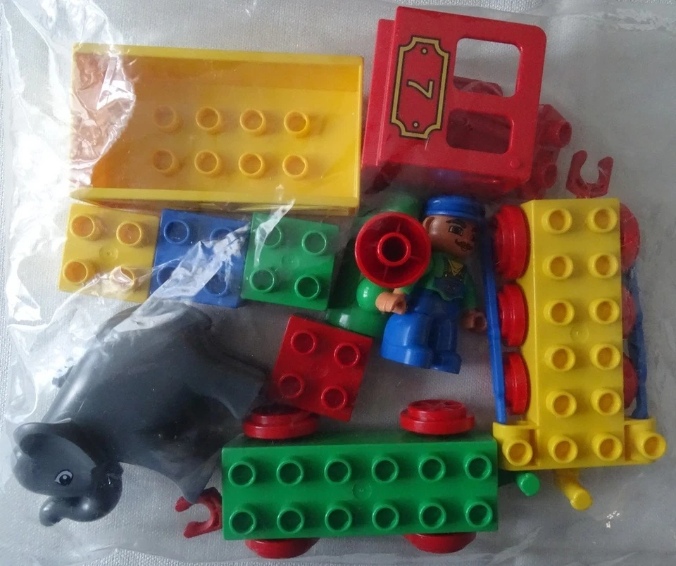LEGO -- DUPLO -- 3770 -- MON PREMIER TRAIN -- SET COMPLET AVEC BOITE - Photo 2/2