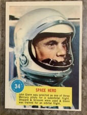 1963 Topps Astronauts Trading Cards 4