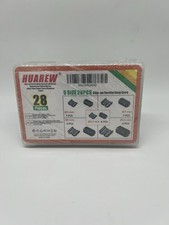 HUAREW Clip-on Ferrite Ring Core RFI EMI Nose Suppressor Cable Clip 5-28 Pieces