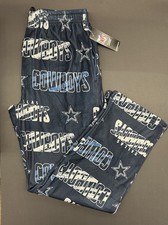 Dallas Cowboys NFL Team Sleepwear Apparel Pajama Pants String Adult Size S NWT 