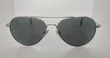 American Optical General Aviator Frames Silver 55-14-140