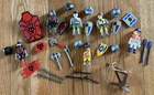 Vintage Playmobil Castle Lot Parts Medieval Battle Knights Catapult Weapons