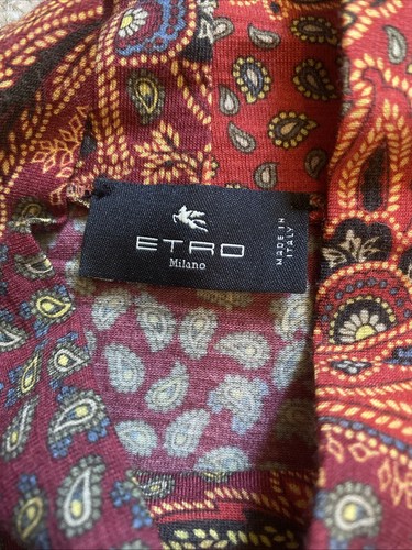 Mujer Etro Milano Paisley Talla 42 Manga Larga - Imagen 3 de 4