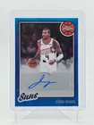 JALEN GREEN 2025-26 TOPPS CHROME UPDATE 1980-81 BLUE REFRACTOR AUTO /150 Q6252