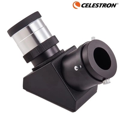 Celestron 2 Inch 90 Degree SCT Diagonal Mirror with 1.25'' Adapter for Telescope