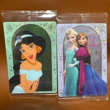 Disney Jasmine Character Wafer Card Anna Elsa