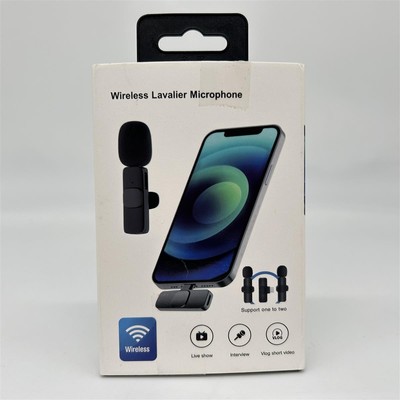 Gamma2 Lavalier Mikrofon, Ansteckmikrofon fÃ¼r IOS/Android, Mini Mikrofon fÃ¼r A