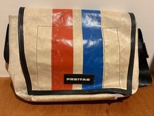FREITAG F14 Dexter Borsa Messenger Bianco Rosso Blu