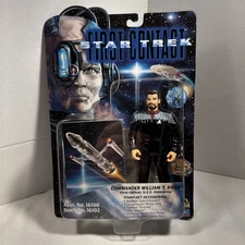 Star Trek First Contact Cmdr William Riker 6" Action Figure 1996 Playmates NIP