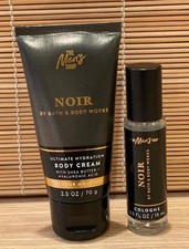 Bath Body Works Men Cologne Body Cream NOIR Travel Size