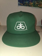Vintage K-Products Pioneer Seed Snapback Hat Green MADE In USA