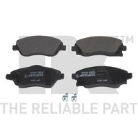 Nk 223624 Bremsbelagsatz Scheibenbremse Vorderachse FüR Opel Vauxhall