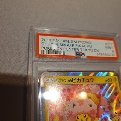 PSA9 Pokemon Card Pikachu Cherry Blossom Afro: Pokémon Center