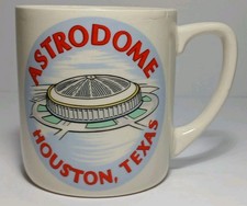 1970s VINTAGE HOUSTON ASTROS COFFEE CUP MUG JR RICHARD CESAR CEDENO BOB WATSON