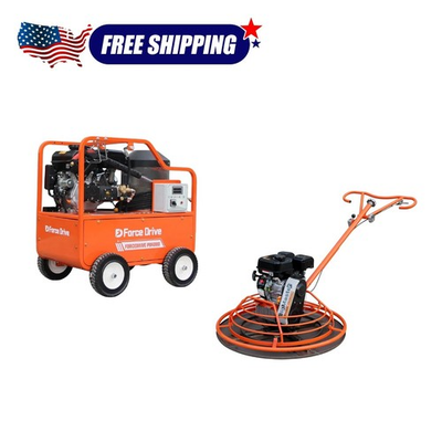#ad #ad 280Bar Hot Water Pressure Washer 1000mm Concrete Power Trowel Rato Engine $3799.00