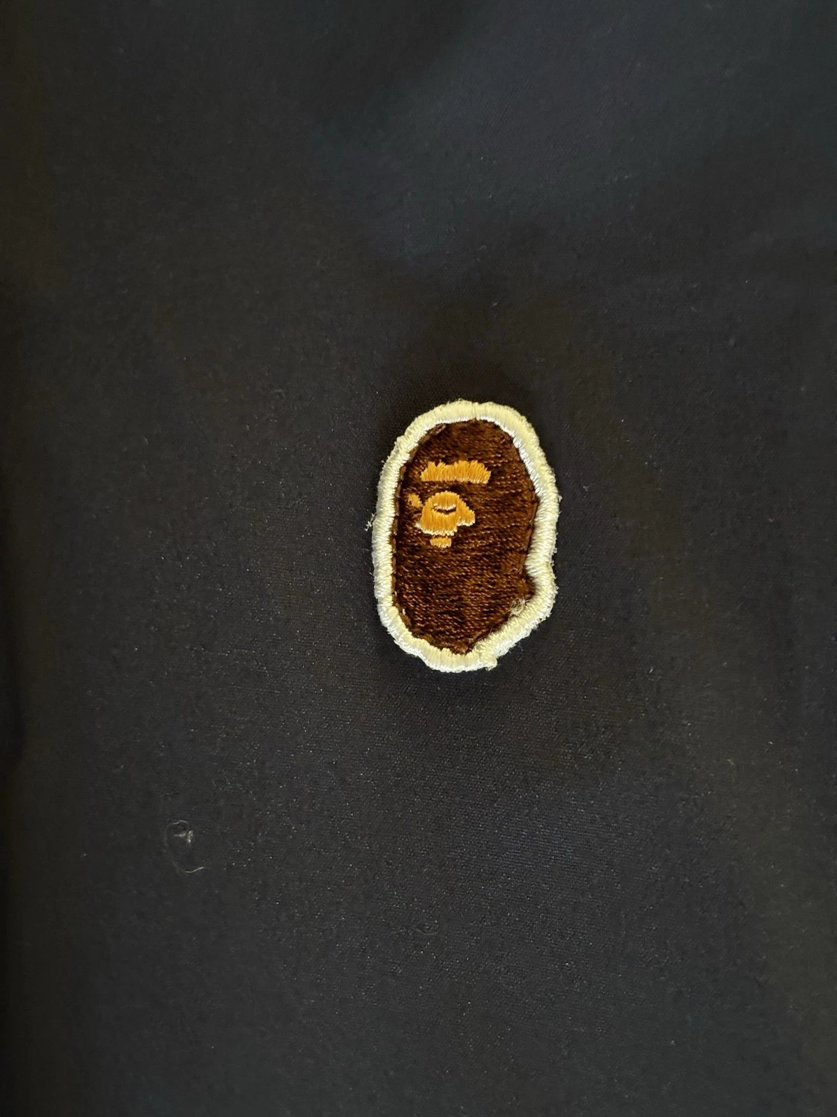 BAPE A Bathing Ape ABC Camo Reversible Down Jacket Blue Navy L Authentic - product detail image 13