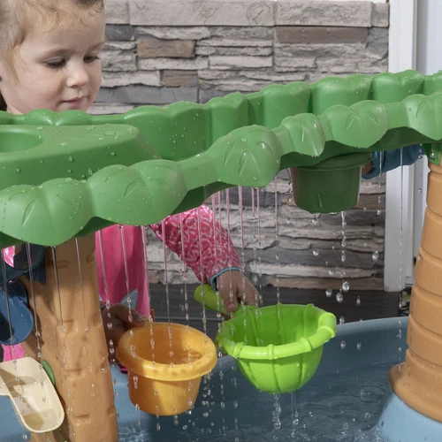 US Dino Showers Multi-color Plastic Water Table for Toddlers w/13-Piece Playset - Picture 12 of 13