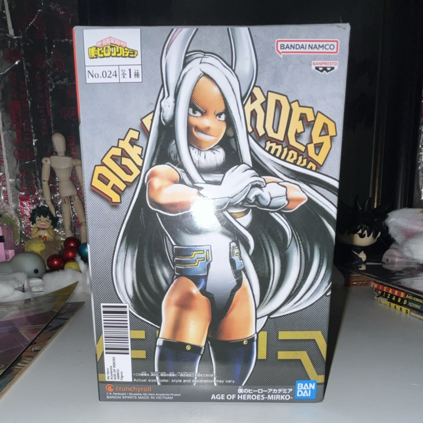 Banpresto My Hero Academia Age of Heroes Mirko Figure No.024 | eBay