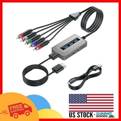 Compact HDMI to YPbPr Converter - Built-in Scaler, Supports 1080P for Projectors