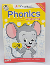 ABC Mouse Workbook PHONICS Consonants  Vowels Ages 5-8 Sticker Sheet 2020