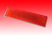 Reflektor Rot Selbstklebend 126X34Mm Katzenauge RüCkstrahler Eckig