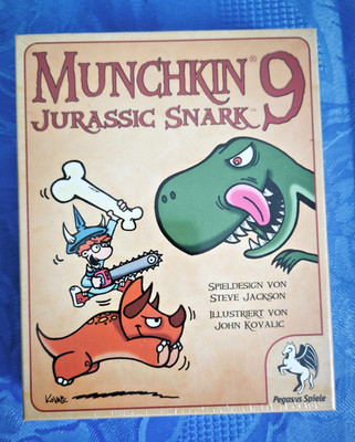 Munchkin 9: JURASSIC SNARK | Erweiterung | DEUTSCH | NEU & OVP | Pegasus