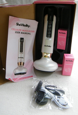 She Vitality SheVitality Anti Cellulite Massager New In Box