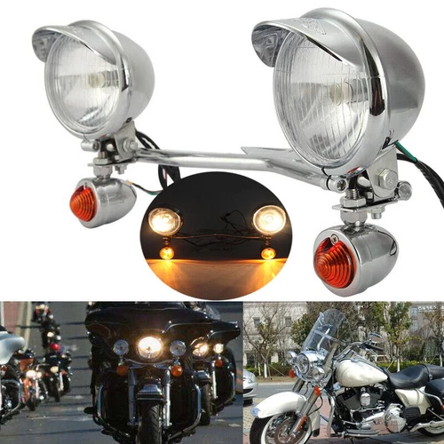 Passing Turn Signals Light Bar Fits Suzuki Intruder Volusia VS VL 800 1400 1500 - Bild 2 von 15