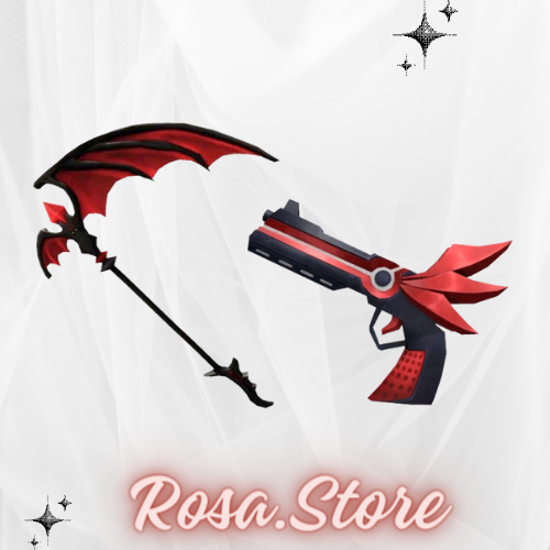 Roblox Murder Mystery 2 MM2 Batwing Set Godly Knife and Guns eBay