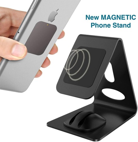 WixGear Metall Handy Schreibtisch Ständer Aluminium Halter Halterung für Telefon und Tablet - Bild 2 von 8