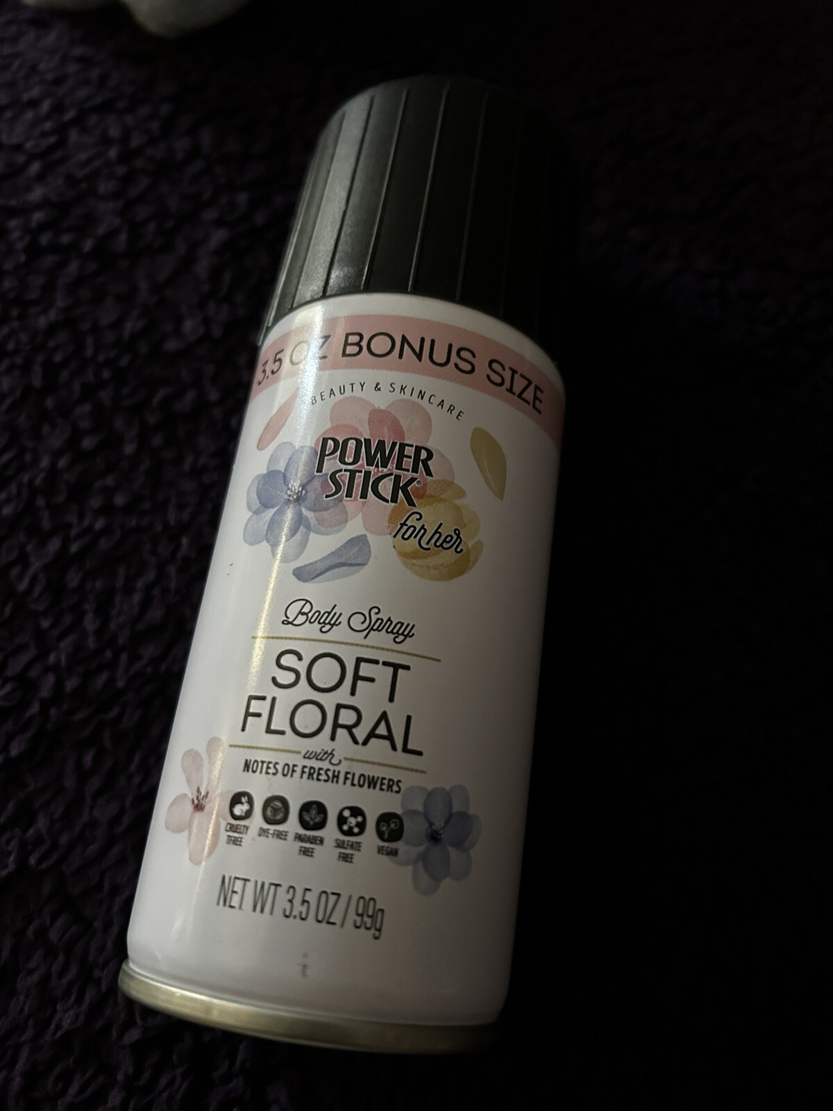 Power Stick For Her Body Spray Soft Floral With Notes Of Fresh Flowers 3.5 oz