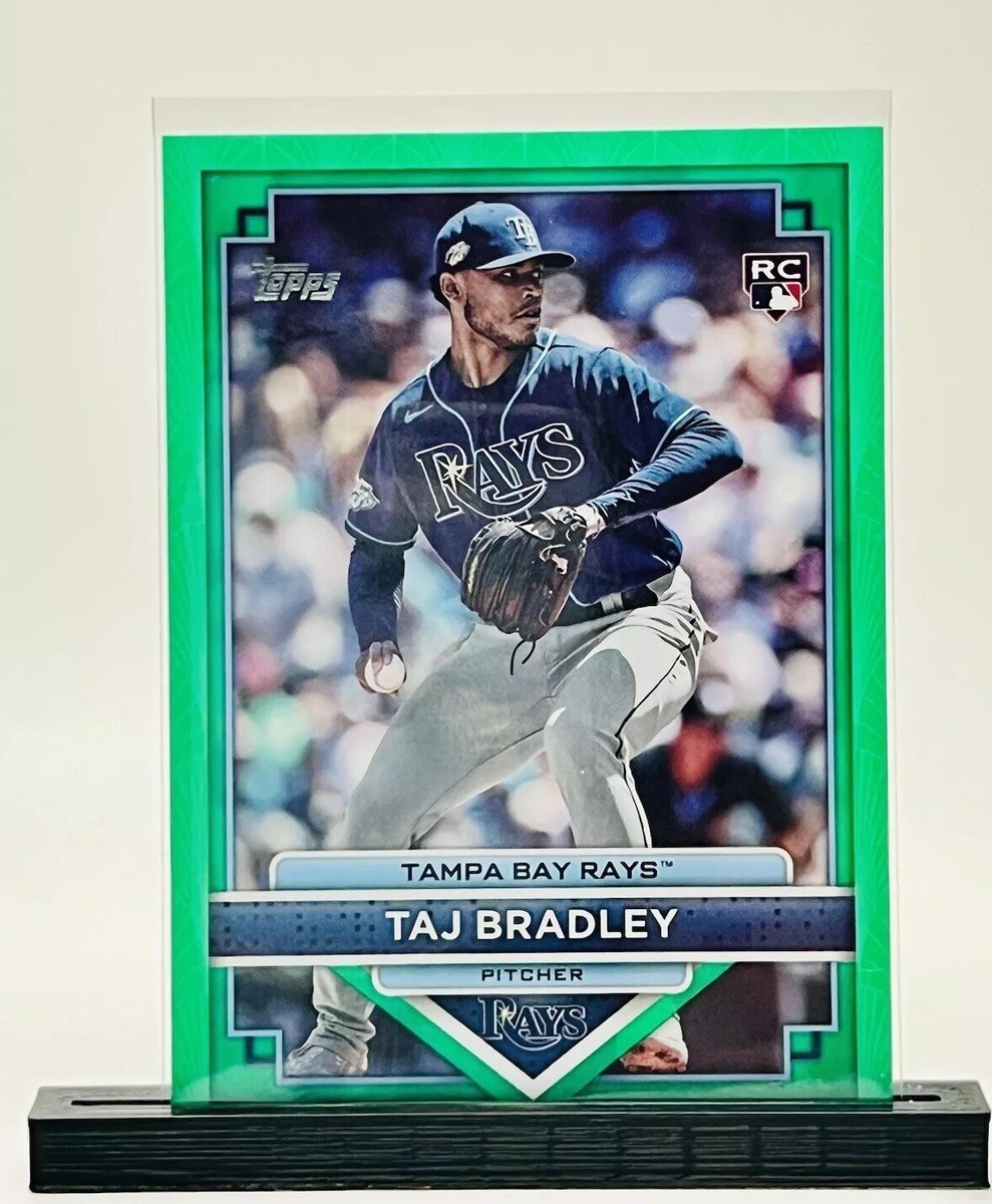 2023 Topps Flagship Collection, Taj Bradley, #21, RC, Green