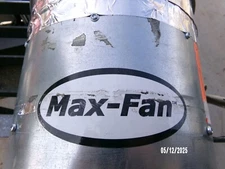 10” Max Fan Inline Hydroponics Booster Exhaust Fan