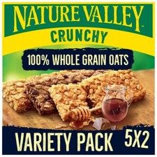 Nature Valley Crunchy Variety Pack Cereal Bars 5 x 42g X 2