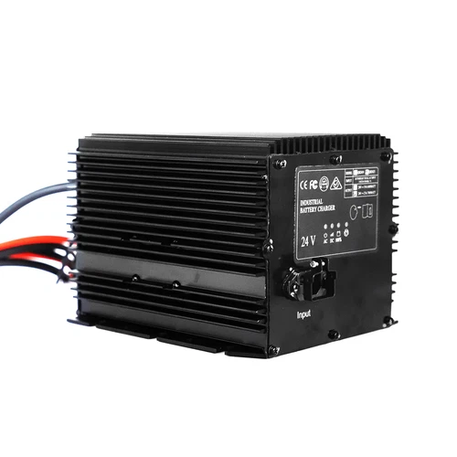 HB600-24B Battery Charger 24V 25A Genie/Skyjack/JLG Slab Scissor Lifts 105739GT - Picture 3 of 13