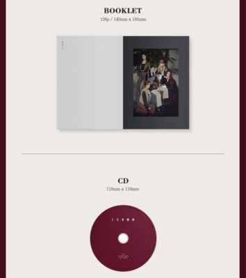 AOA NEW MOON 6th Mini Album New Photo Card CD Disc K-Pop Female