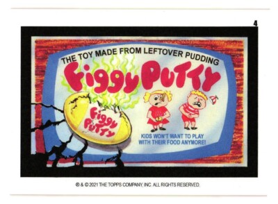 2021 WACKY PACKAGES MONTHLY DECEMBER PICK A CARD WONKY PACKAGES