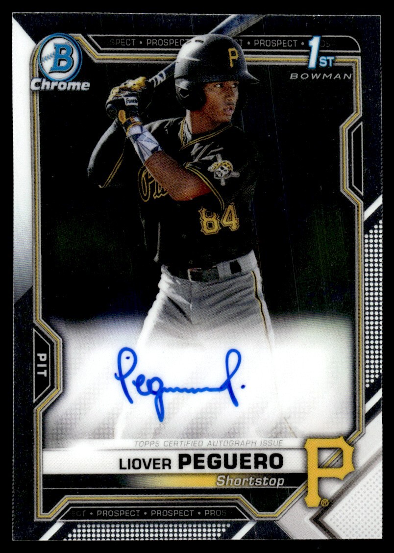 2021 Bowman Chrome 1ST AUTO Liover Peguero