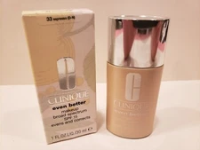 Clinique- Even Better Makeup Evens And Corrects - BS SPF 15 ~33 Espresso~1 oz ~