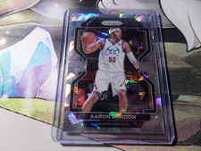 2021-22 Panini Prizm Silver Cracked Ice Prizm Aaron Gordon #217