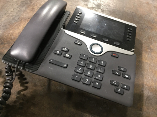 (9x) CISCO IP Phone 8811 VoIP Gigabit Telephone SIP Charcoal CP-8811-K9