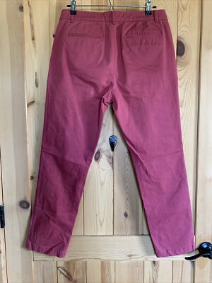 banana republic pants Dark Rose Chino 10 Girlfriend Fit Cotton