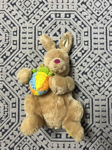 Gund Heads & Tales Tan Bunny And Turtle Easter Plushie Toy Collectable  - Afbeelding 1 van 8