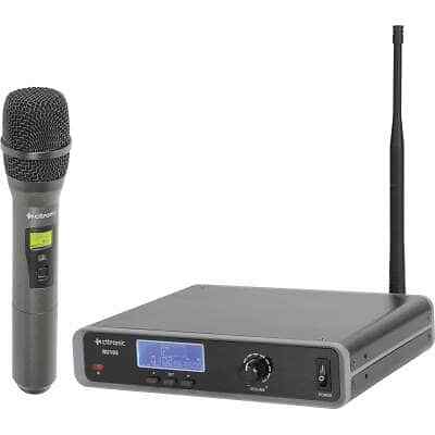 Citronic RU105-H abstimmbares kabelloses UHF-Handmikrofonsystem