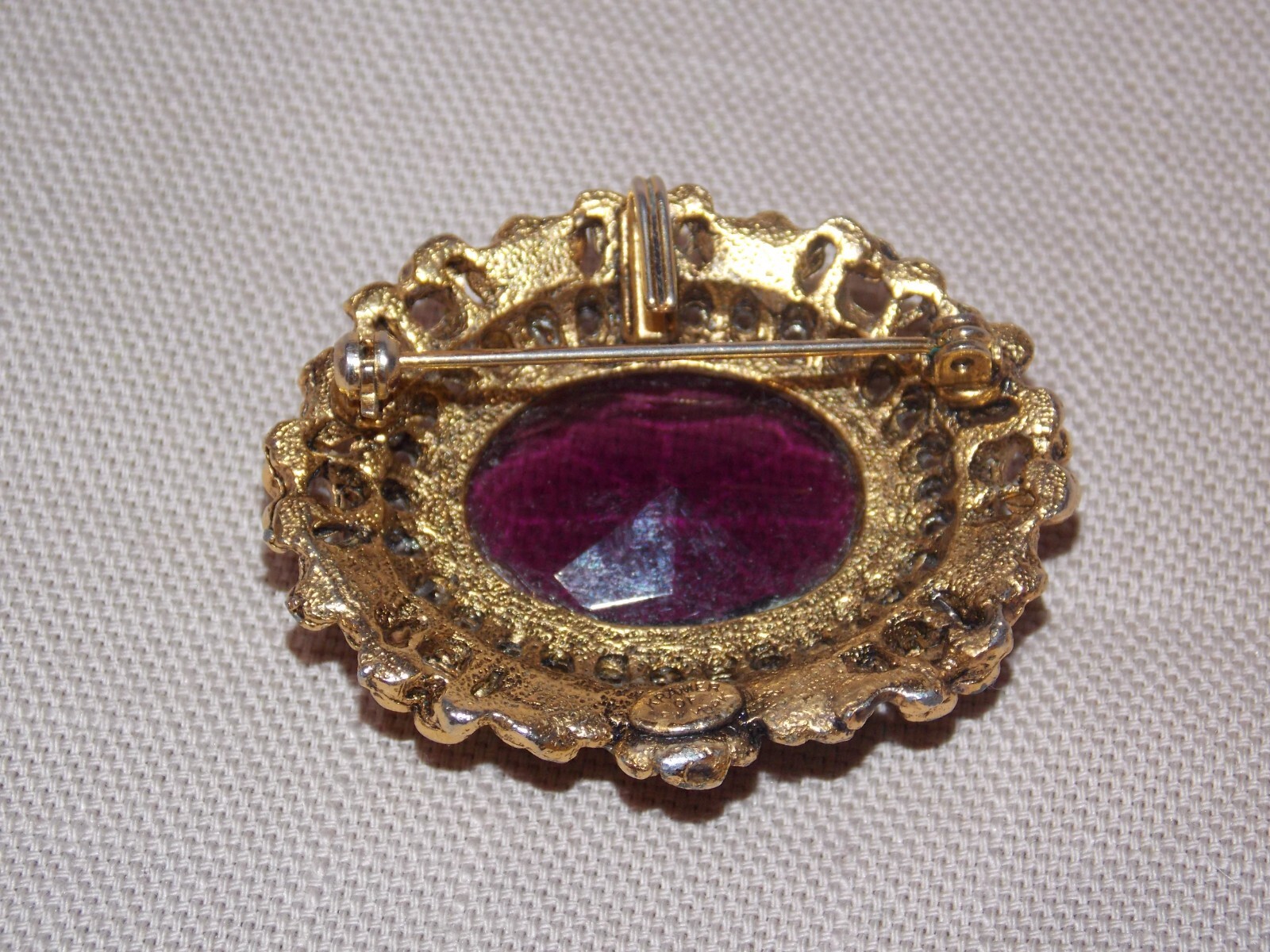 Rare Vintage Kramer of New York Costume Jewelry Brooc… Gem